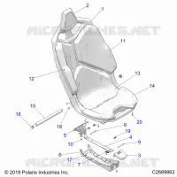 ASIENTO ASM.- Z23RAE92PG (C2689862)