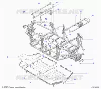 CHASSIS, MAIN FRAME AND ESQUÃD PLATES