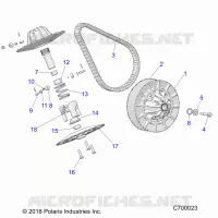 TREN, SECONDARY CLUTCH