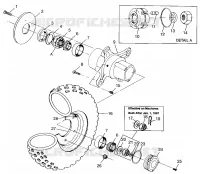 RUEDA DELANTERA Scrambler 400L W97BC38C (4939893989B005)