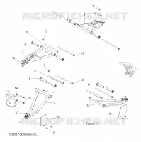 SUSPENSIÓN DELANTERA CONTROL ARMS