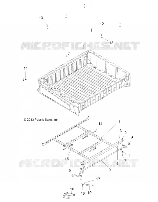 MONTAJE CAJA DE LA CAMA AND LATCH