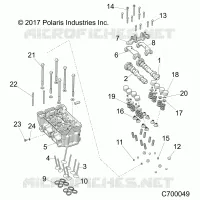 ENGINE, CULATA AND VALVES