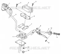 MANILLAR Sport 400L W98BA38C (4947234723B006)