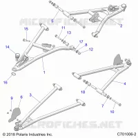 SUSPENSIÃ“N DELANTERA CONTROL ARMS