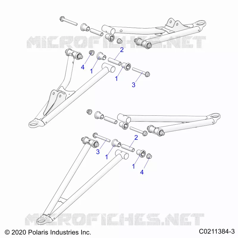 SUSPENSIÃ“N DELANTERA A-ARM MOUNTING