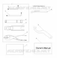REFERENCES, KIT DE HERRAMIENTA and EL MANUAL DEL PROPIETARIOS