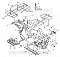 PARACHOQUES / TRANSPORTIN MOUNTING 4X4 250 W98127 (4924042404003A)