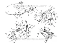 ELECTRICA/LUZ DE LA COLA ASSEMBLY 6X6 400L W948740 (4926802680C014)