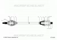 TREN, FRONT HALF SHAFT