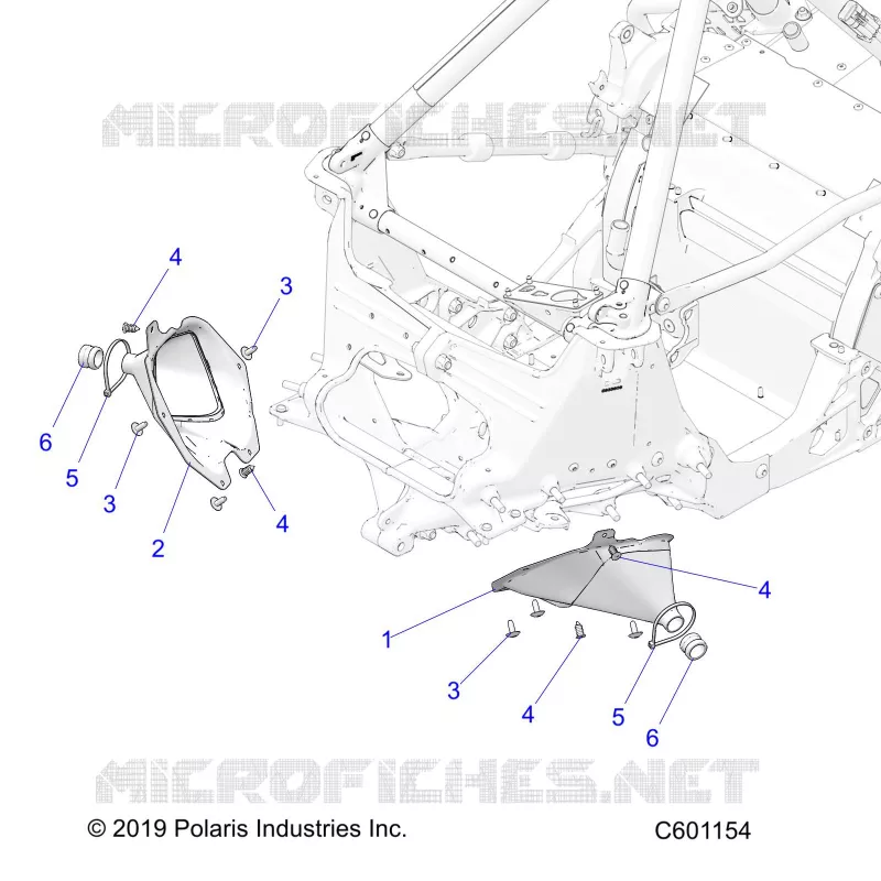 CHASIS, TIE ROD BOOT ASM.