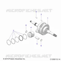 ENGINE, CIGUEÑAL AND PISTON