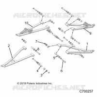 SUSPENSIÃ“N DELANTERA CONTROL ARMS