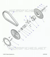 TREN, SECONDARY CLUTCH
