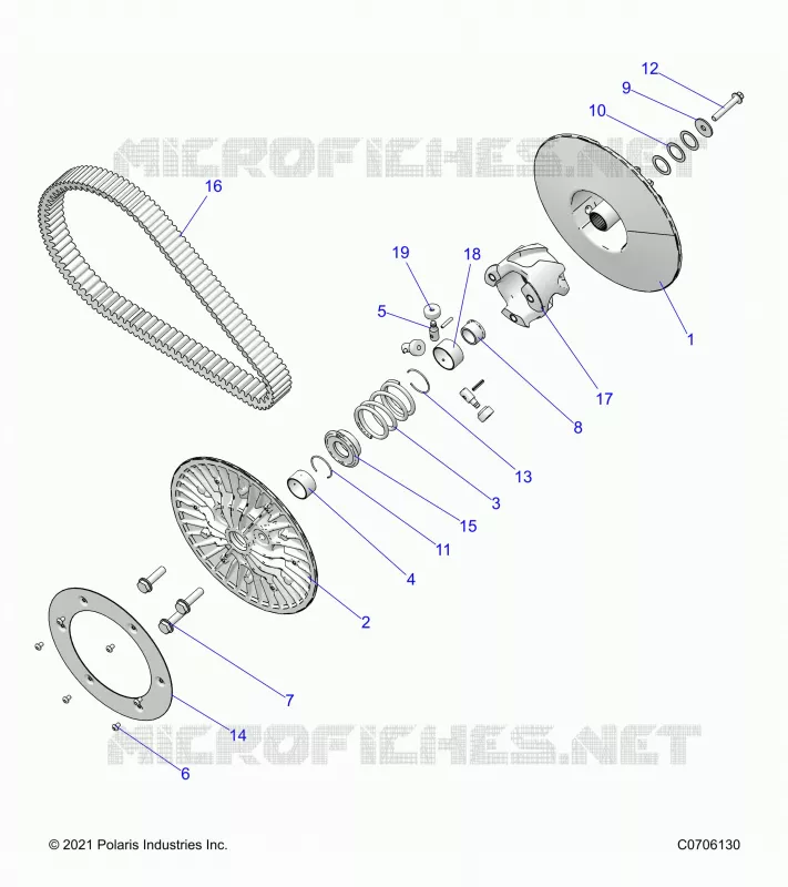 TREN, SECONDARY CLUTCH