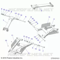 SUSPENSION TRASERA CONTROL ARMS