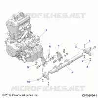 MOTOR, MOUNTING &amp; LONG BLOCK