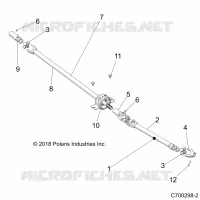 TREN, FRONT PROP SHAFT