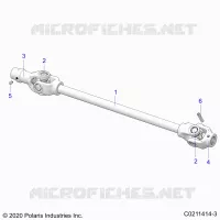 TREN, FRONT PROP SHAFT