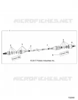 TREN, FRONT HALF SHAFT