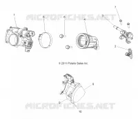 ENGINE, CUERPO DE MARIPOSA AND FUEL RAIL
