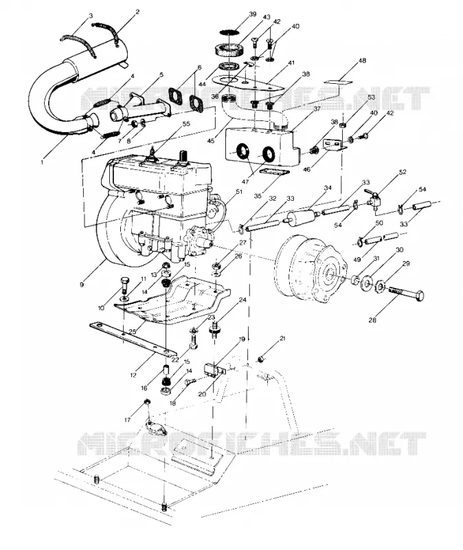 MONTAJE DEL MOTOR Sprint E/S (4914151415017A)