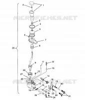 SELECTOR DEL TREN 6x6 400L NORWEGIAN N958740 (4930273027D009)