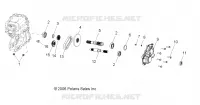 TREN, PRINCIPAL CAJA DE ENGRANAJES OUTPUT SHAFT