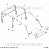 CHASSIS, CAB BASTIDOR