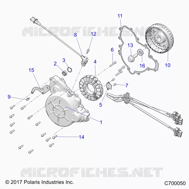ENGINE, STATOR AND FLYRUEDA