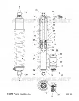 SUSPENSION, SHOCK TRASERO TRACK (1543574)