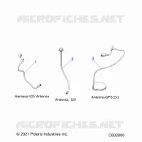ELECTRICA, GPS HARNESS AND ANTENNA