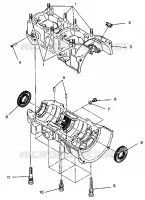 CAJA DEL CIGÜEÑAL ASSEMBLY 440 0942760 and 440 SKS 0942560 (4925072507030A)