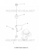MOTOR, CARBURADOR BRACKET