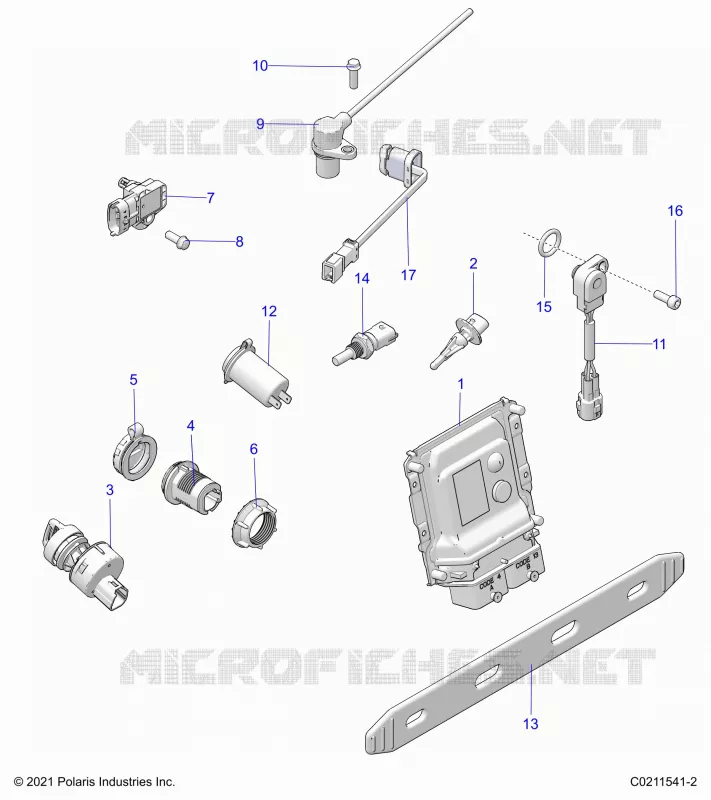 ELECTRICA, SWITCHES, SENSORS, ECU AND CONTROL MODULES