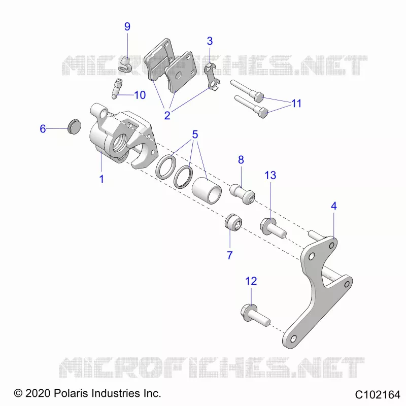 BRAKES, PINZA FRENO TRASEIRA