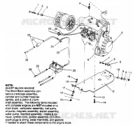 MONTAJE DEL MOTOR SPORT 0950443, SPORT TOURING 0950243  and EUROPEAN SPORT TO (4928822882C007)