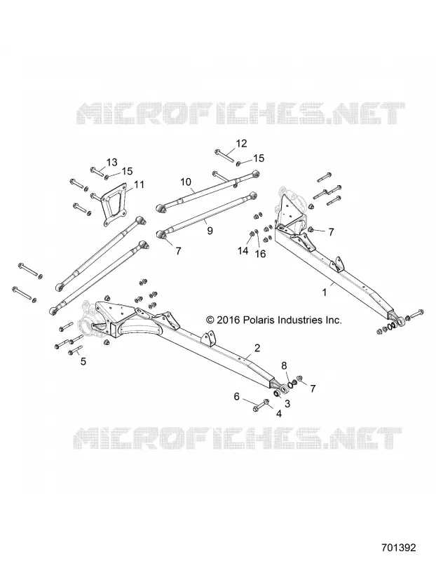 SUSPENSION TRASERA CONTROL ARMS
