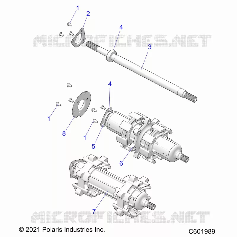 DRIVE TRAIN, JACKSHAFT AND EJE DE TRANSMISIÃ“N