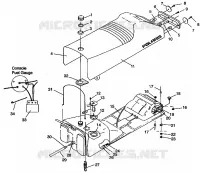 ASIENTO Y tanque de gas ASAMBLEA CLASSIC 0942865 (49274027400005)