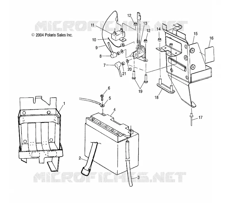 CAJA DE BATERIA