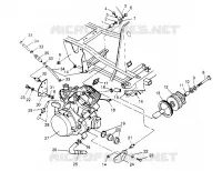 MONTAJE DEL MOTOR  XPLORER 4X4 W959140 (4930223022A011)