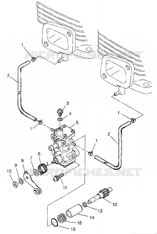 BOMBA DE ACEITE LITE TOURING 0983133 and EUROPEAN LITE TOURNG E983133 (4941934193C007)