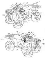 ETIQUETAS Magnum 4X4 W97AC42A, Swedish Magnum 4X4 S97AC42E and Norwegian Magnu (4940834083A008)