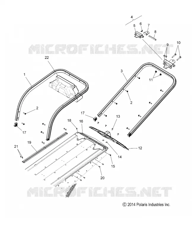 PARACHOQUE, REAR, SNOWFLAP AND TAILLIGHT COVER