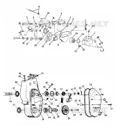 FRENO AND CADENACASE ALL SWEDISH SNOWMOBILES LESS SUPERTRAK, WIDETRAK   LITE (4922482248001A)