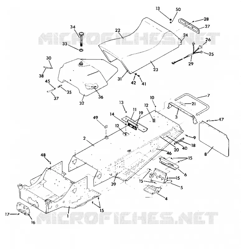 CHASIS AND ASIENTO Indy Lite And Star Lite (4918591859001A)
