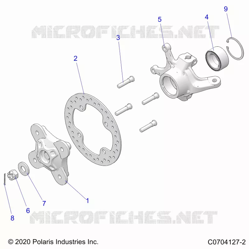 SUSPENSIÃ“N DELANTERA CARRIER- Z23N4K99A/99B (C0704127-2)