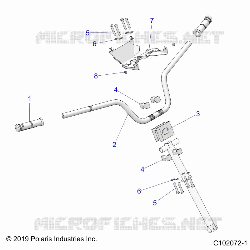 GOBIERNO, HANDLEBAR AND CLAMPS