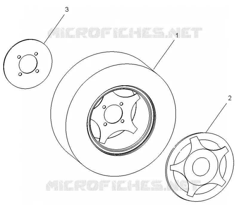 RUEDAS, OPCIONES, CHROME and SILVER, 10 INCH